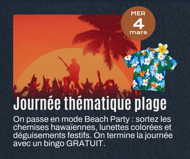 Mercredi 4 mars